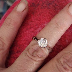 NWOT Ring with Crystal